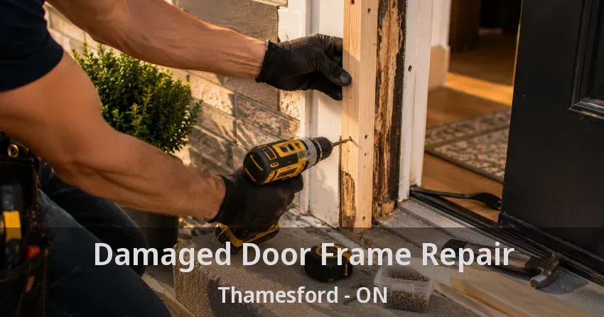 Damaged Door Frame Repair Thamesford - ON