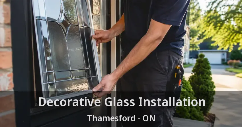Decorative Glass Installation Thamesford - ON