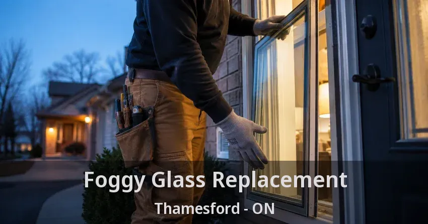 Foggy Glass Replacement Thamesford - ON