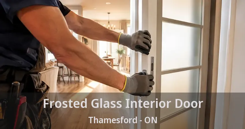 Frosted Glass Interior Door Thamesford - ON