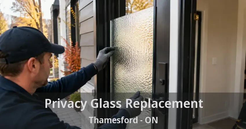Privacy Glass Replacement Thamesford - ON