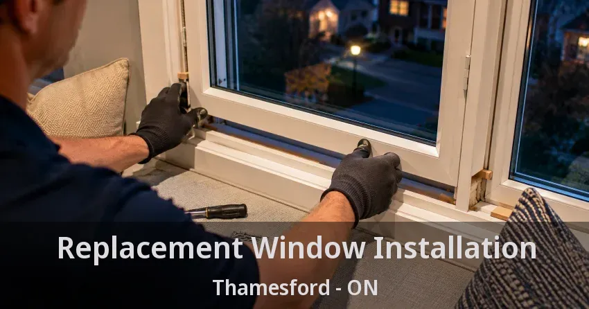 Replacement Window Installation Thamesford - ON