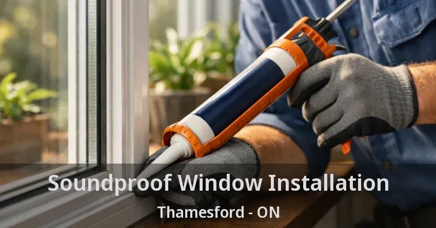Soundproof Window Installation Thamesford - ON