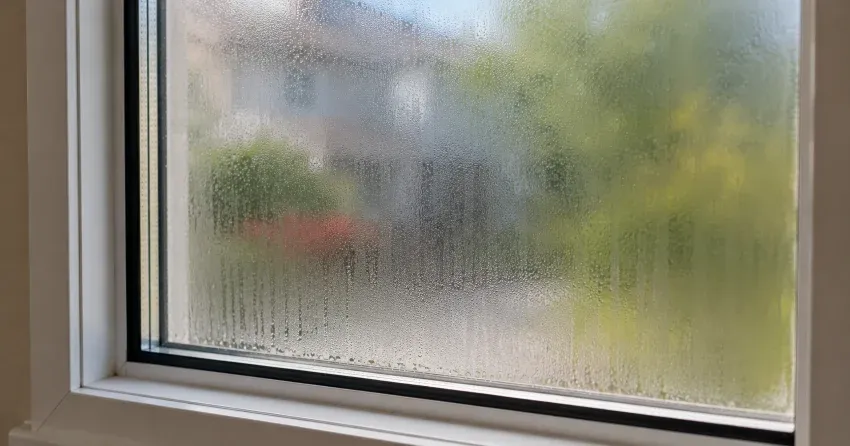 technician installing replacement insulated glass unit in Thamesford